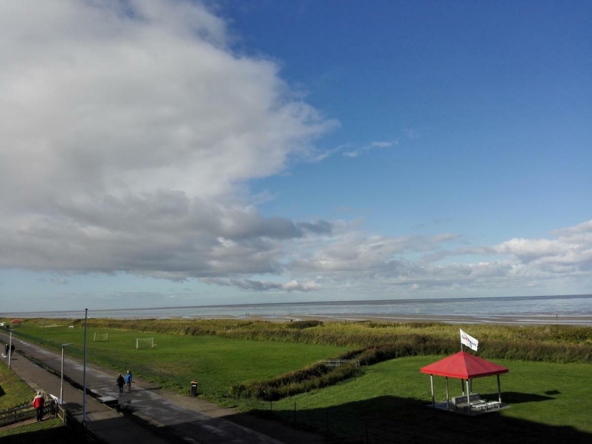 180° Panoramameerblick - Ferienwohnung Sandkorn Cuxhaven Extérieur photo