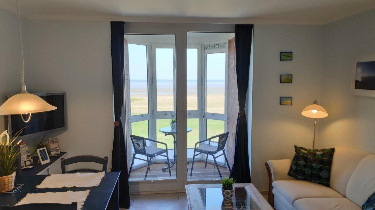 180° Panoramameerblick - Ferienwohnung Sandkorn Cuxhaven Extérieur photo